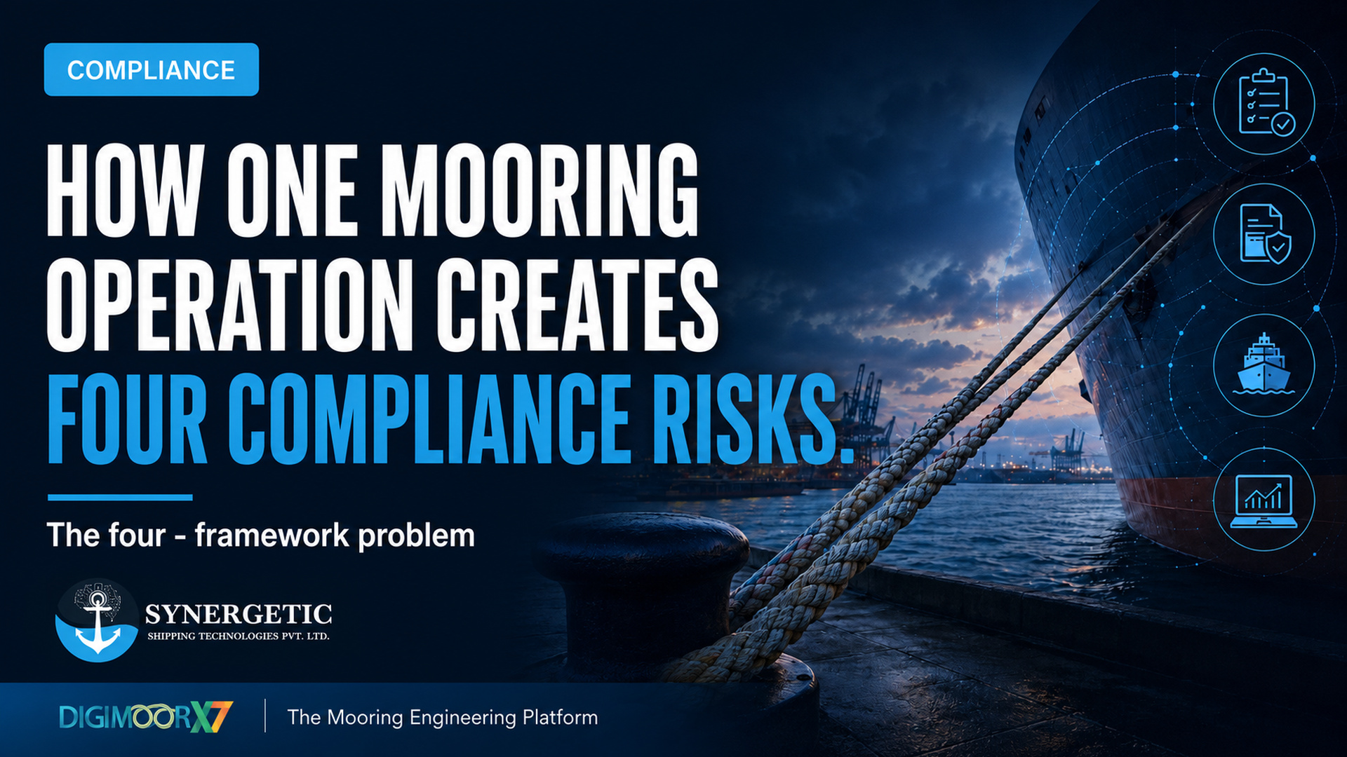 The Four-Framework Problem in Mooring Compliance